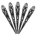 Halloween Nail Claw Tips Set - Fake Fingertip Jewelry for Costumes & Cosplay