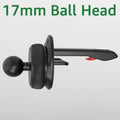 Universal Car Phone Holder with 17MM Ball Head for Air Vent Mount