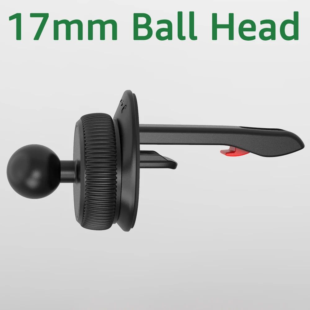 Universal Car Phone Holder with 17MM Ball Head for Air Vent Mount