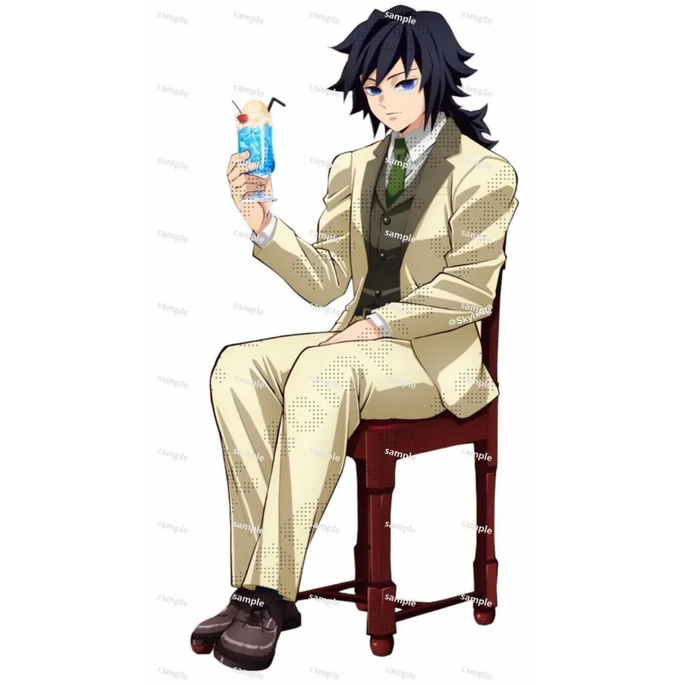 Anime Acrylic Stand Figure Collection - Demon Slayer Kimetsu No Yaiba Desktop Decor