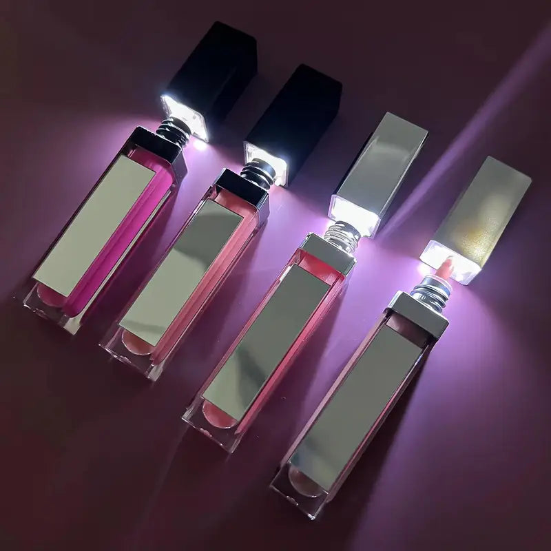 Matte Liquid Lipstick Wholesale Vegan Lip Gloss with Mirror Tubes - Long Lasting Waterproof