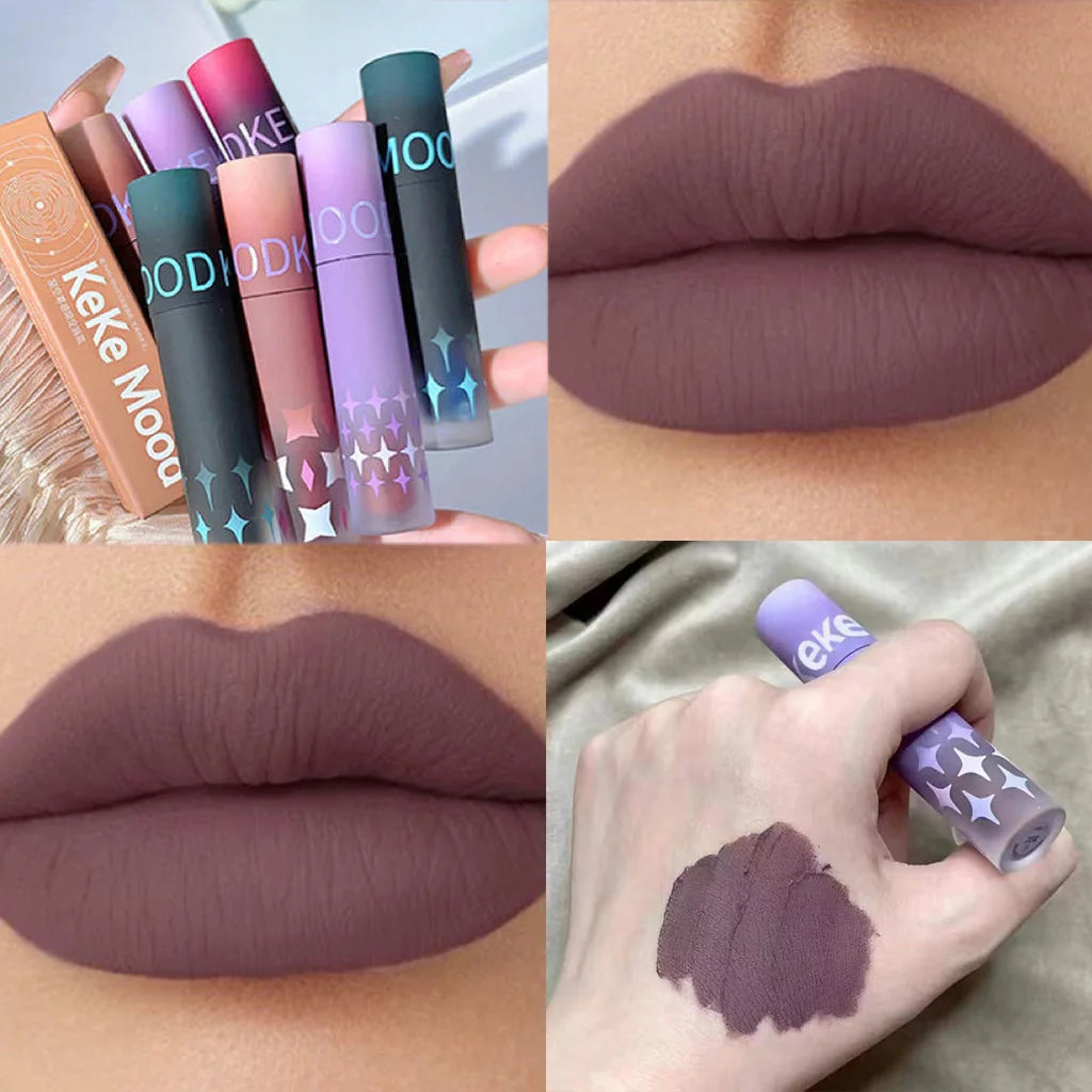 Waterproof Matte Lipstick Set - Long Lasting Lip Gloss & Lip Tint