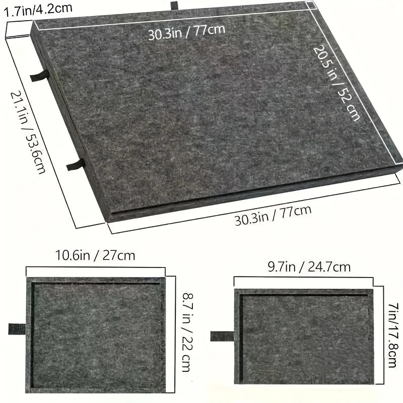 6-in-1 Decorative Puzzle Board with Storage Drawers - Tiltable Desk for 1000 Pieces