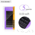 Mega Volume Faux Mink Eyelash Extensions 0.03mm Natural & Curly False Lashes