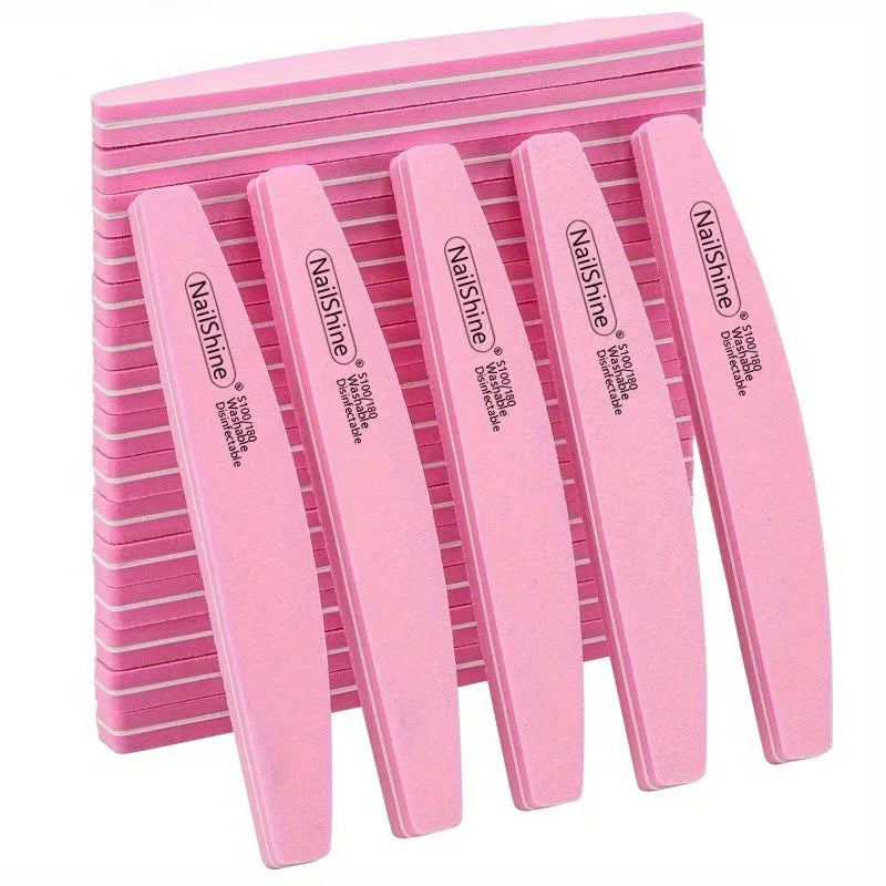 Professional Double-Sided Nail Buffer Block Set for Manicure & Pedicure