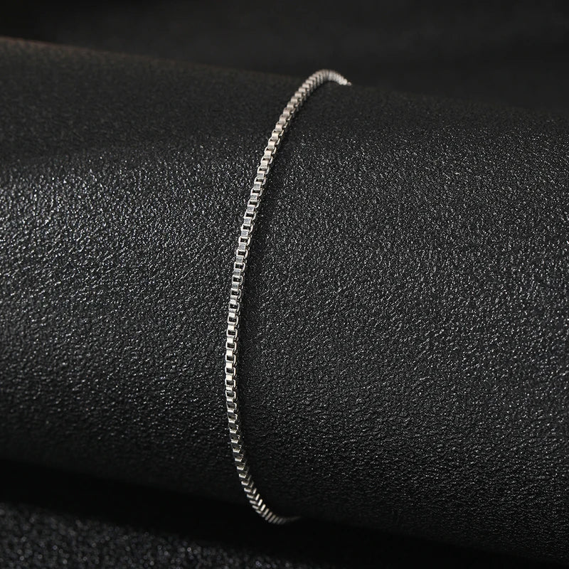 Minimalist Stainless Steel Anklet for Women - Durable Non-Fading Jewelry