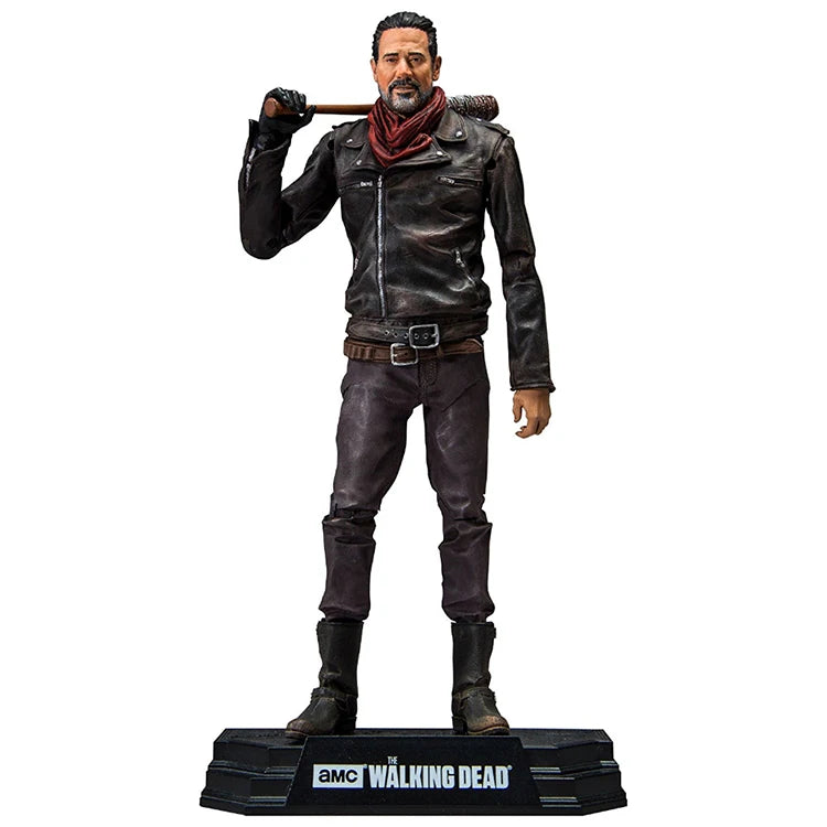Walking Dead Action Figures Set - Rick, Daryl, Negan PVC Collectible Toys