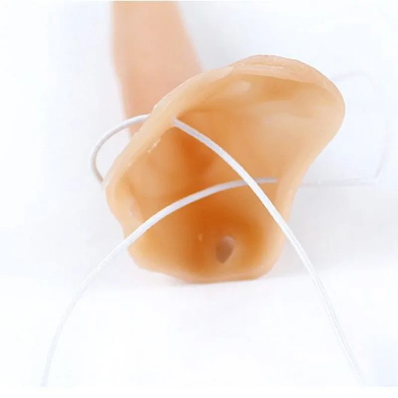 Halloween Witch Long Nose Prop with Elastic Band - Cosplay & Party Accessory