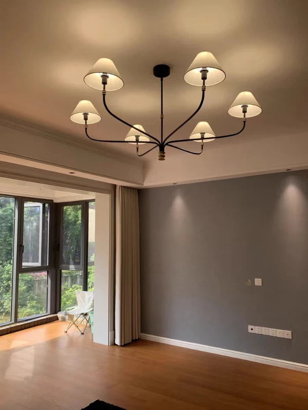 Minimalist Pendant Light for Living Room Bedroom Study E14 Adjustable Fixture