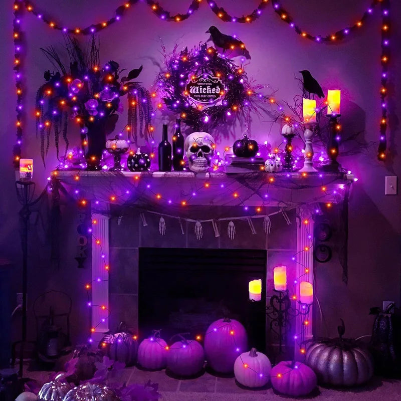 Outdoor LED String Fairy Lights 5M-20M Battery & USB Powered for Halloween Christmas Garden Party