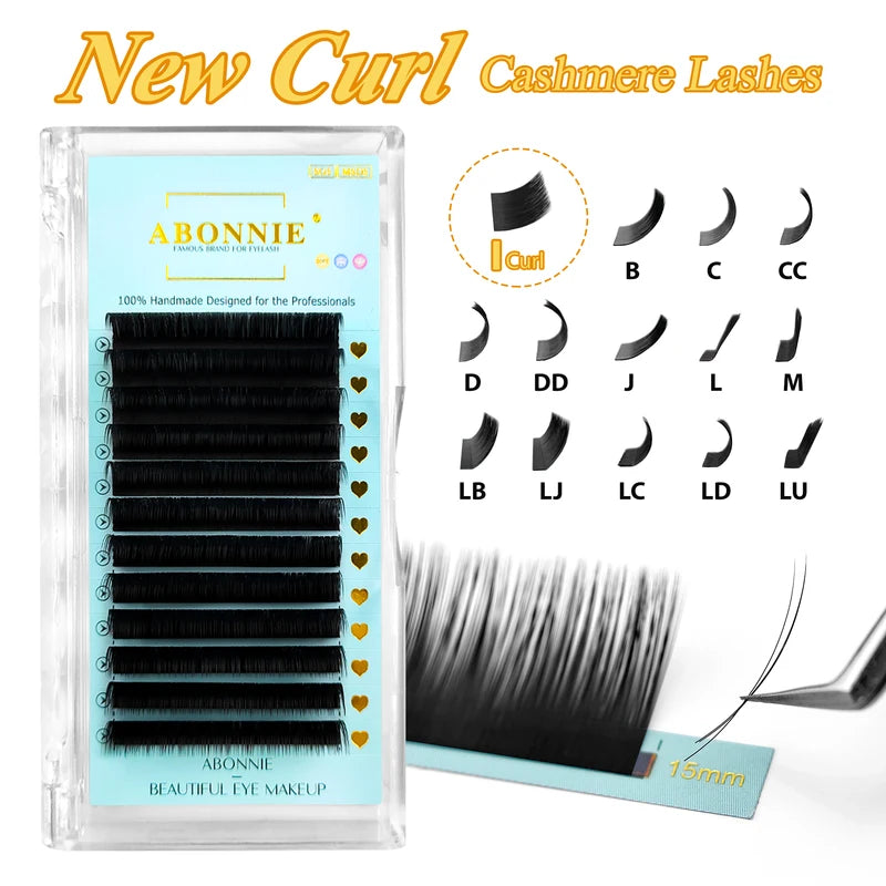 Premium Lash Extensions Silk Trays - Eyelash Curl & Thickness Options Wholesale