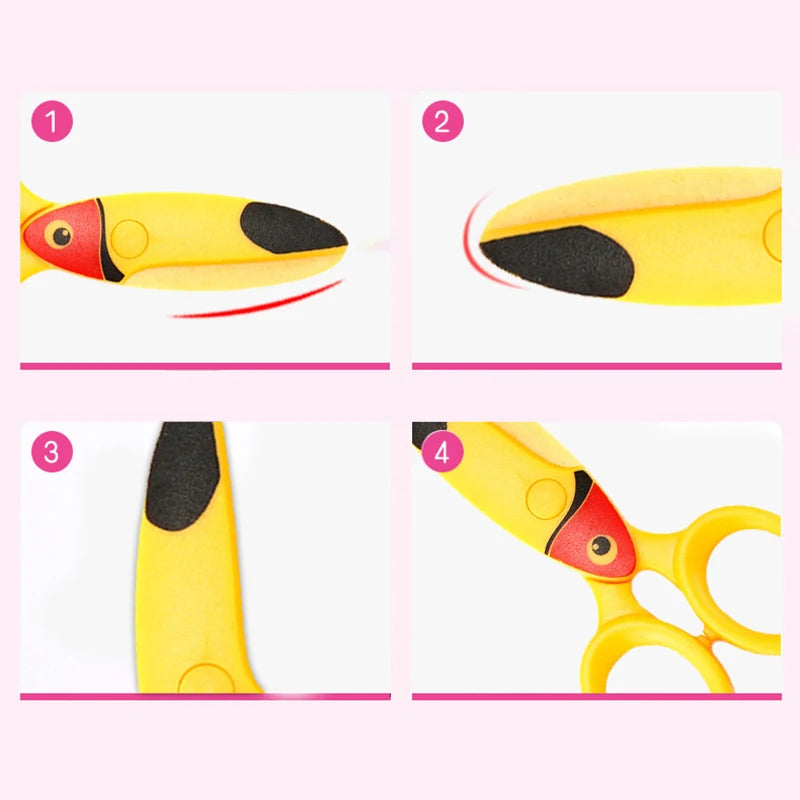 Children's Safety Scissors for Kids Art & Craft Classroom Primary School