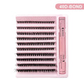 False Eyelash Clusters Set with Glue Seal & Applicator Kit for Natural Lash Extensions