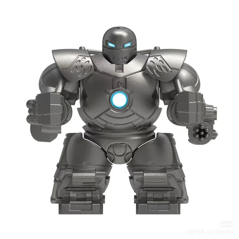 Superhero Building Blocks Action Figures Set - Movable Collectible Toys for Kids