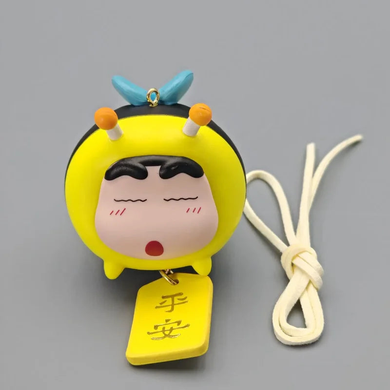 Anime Shin-chan Cos Bee Action Figure PVC Model Toy Collectible Desk Decor