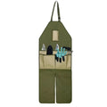 Gardening Apron with Multiple Pockets and Leg Protection for Outdoor Work