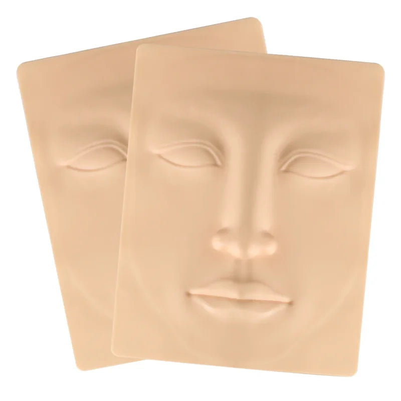 Tattoo Practice Skin Artificial Leather for Eyebrows Eyes Lips Nose Full Face
