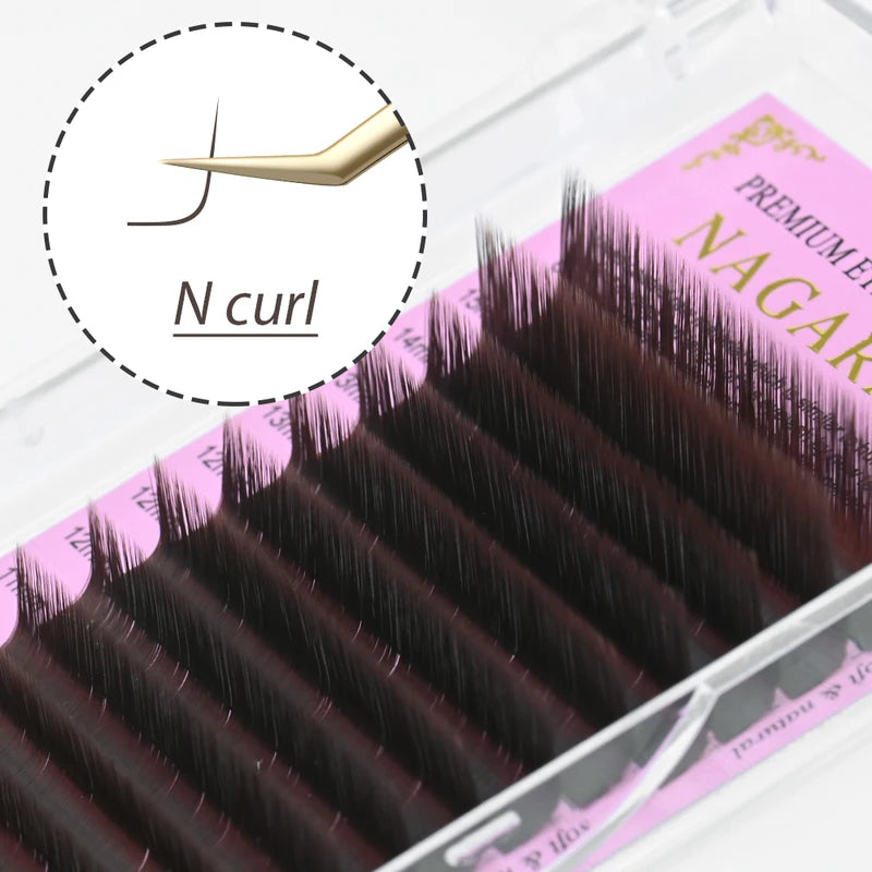 Premium Mink Eyelash Extensions - Natural, Soft, High-Quality Fake Lashes