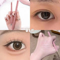 Dual-Color Waterproof Eyeliner Pen with Contour & Highlight for Eye Makeup