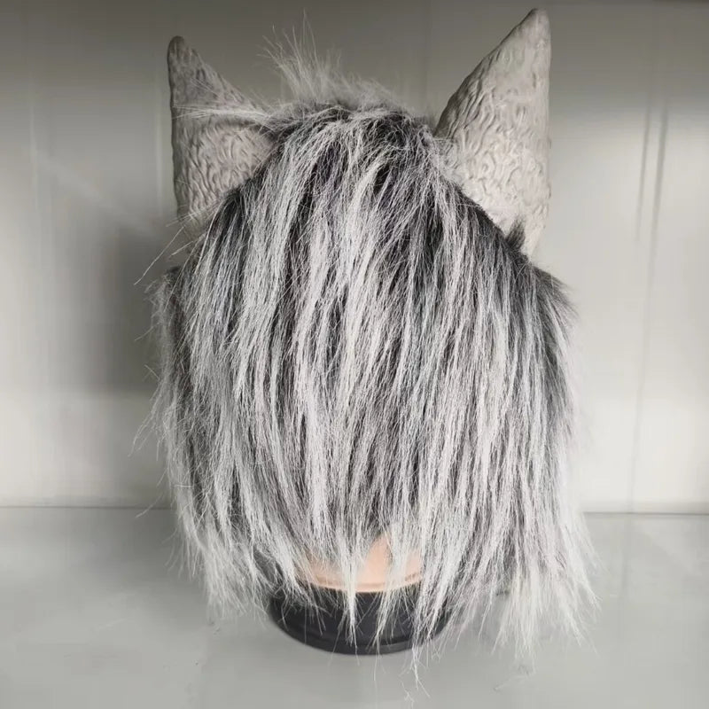 Werewolf Costume Kit with Mask Claws Gloves for Halloween Cosplay Role Play
