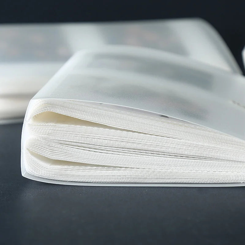 80 Pockets Photo Album - Transparent Mini Instax Card Holder, Waterproof & Durable