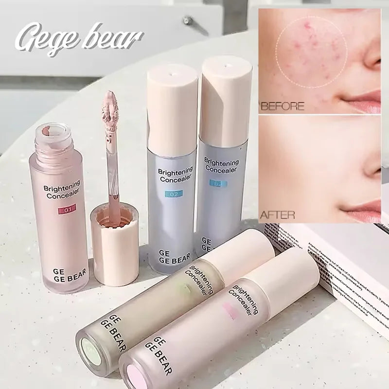 Full Coverage Waterproof Liquid Concealer for Dark Circles & Blemishes