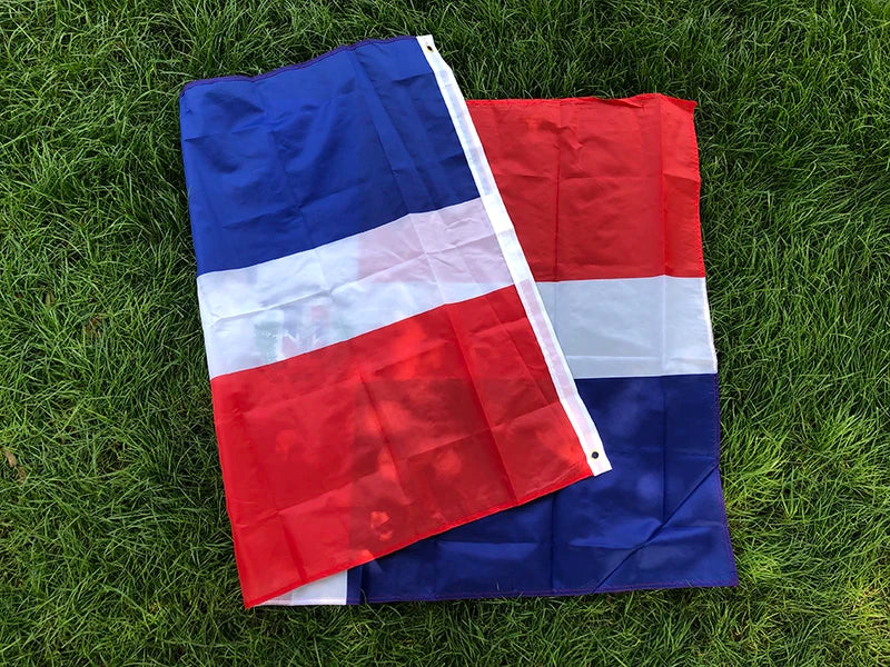 Dominican Republic Flag Banner 90x150cm Outdoor Indoor Polyester National Flag