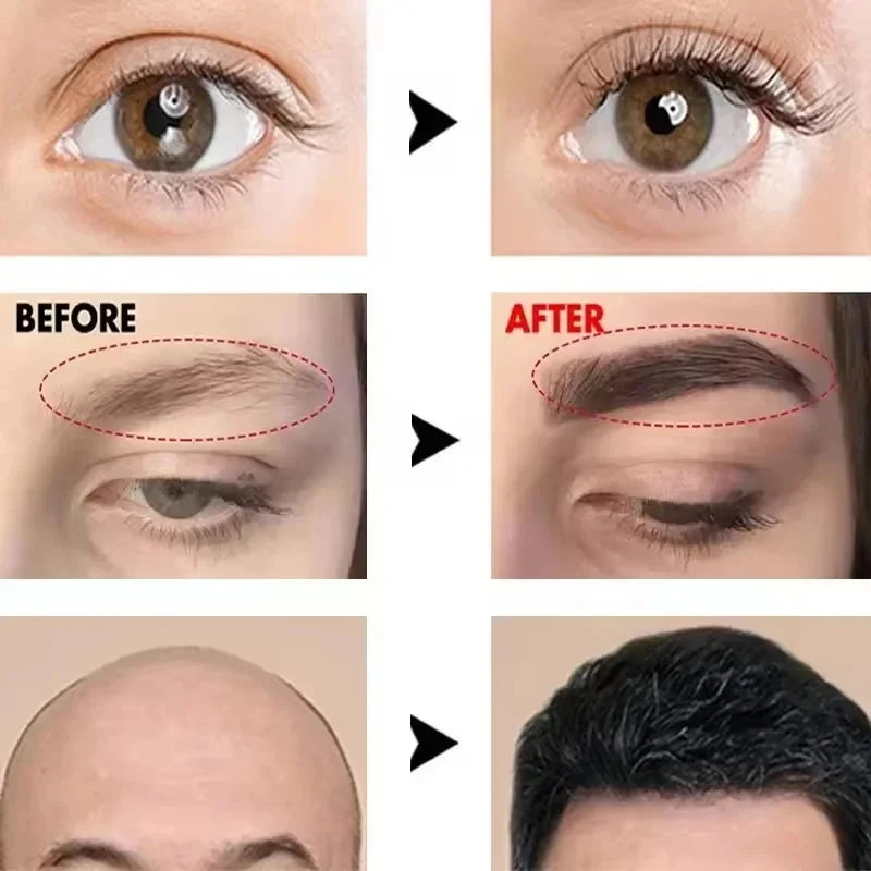 Eyebrow & Eyelash Growth Serum - Thicker Fuller Lengthening Hair Treatment