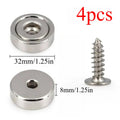 Circular Magnets with Countersunk Hole - Refrigerator, Whiteboard, Storage Use