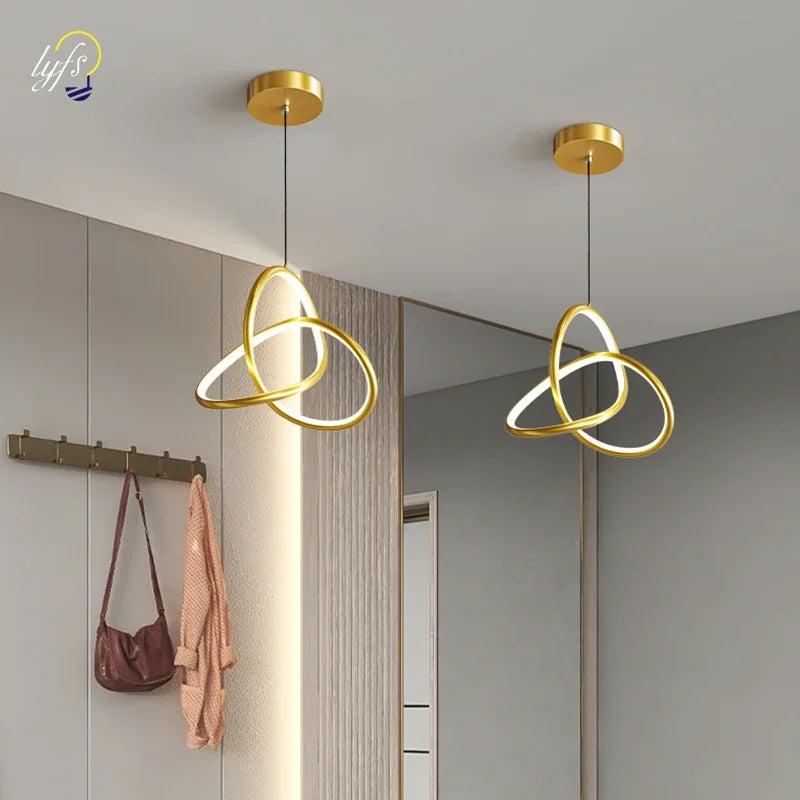 Nordic Pendant Light - LED Hanging Ceiling Lamp for Bedroom, Dining, Living Room