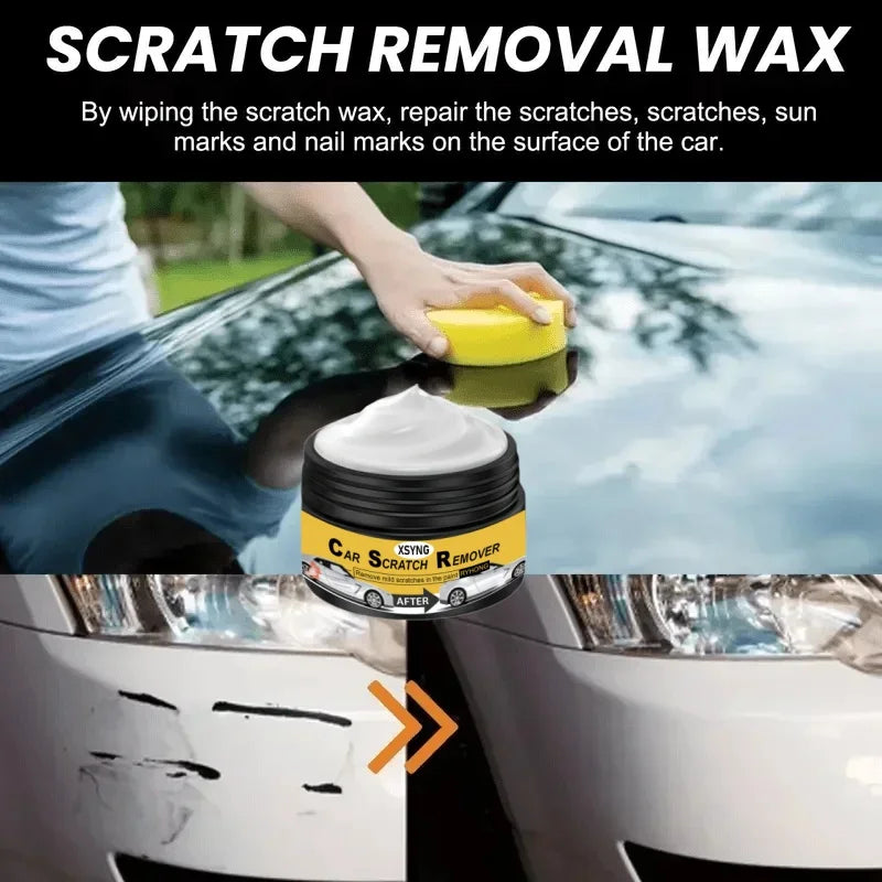 All-in-One Car Scratch Repair Kit with Swirl Remover and Wax - Multiple Sizes