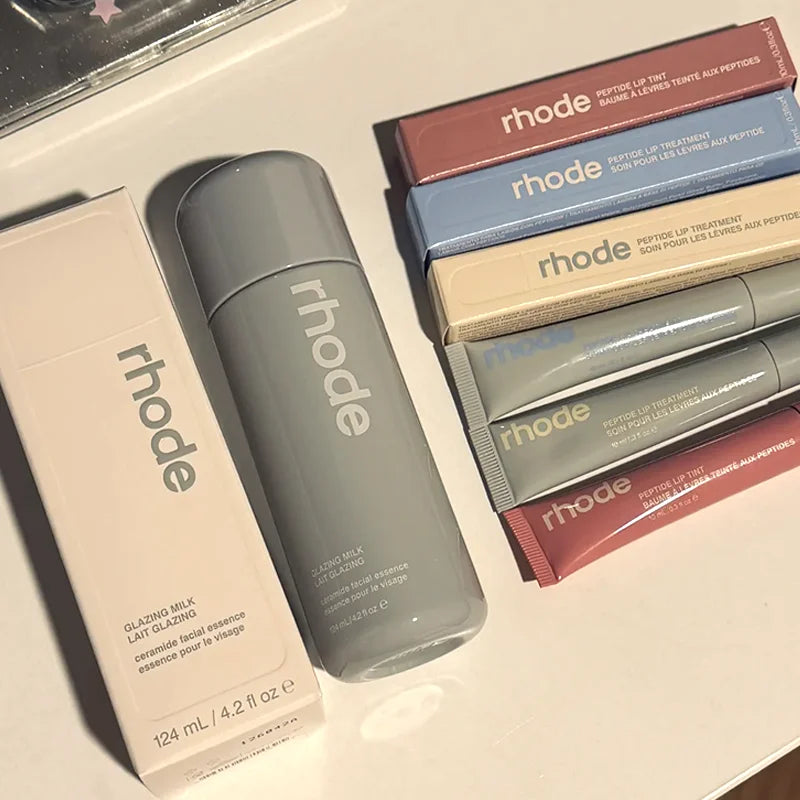 Hydrating Face & Lip Serum Set - Ceramide Peptide Moisturizer for Skin & Lips