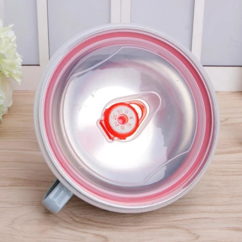 Stainless Steel Noodle Bowl with Handle - Food-Grade Mixing Bowl for Kitchen, Multiple Colors