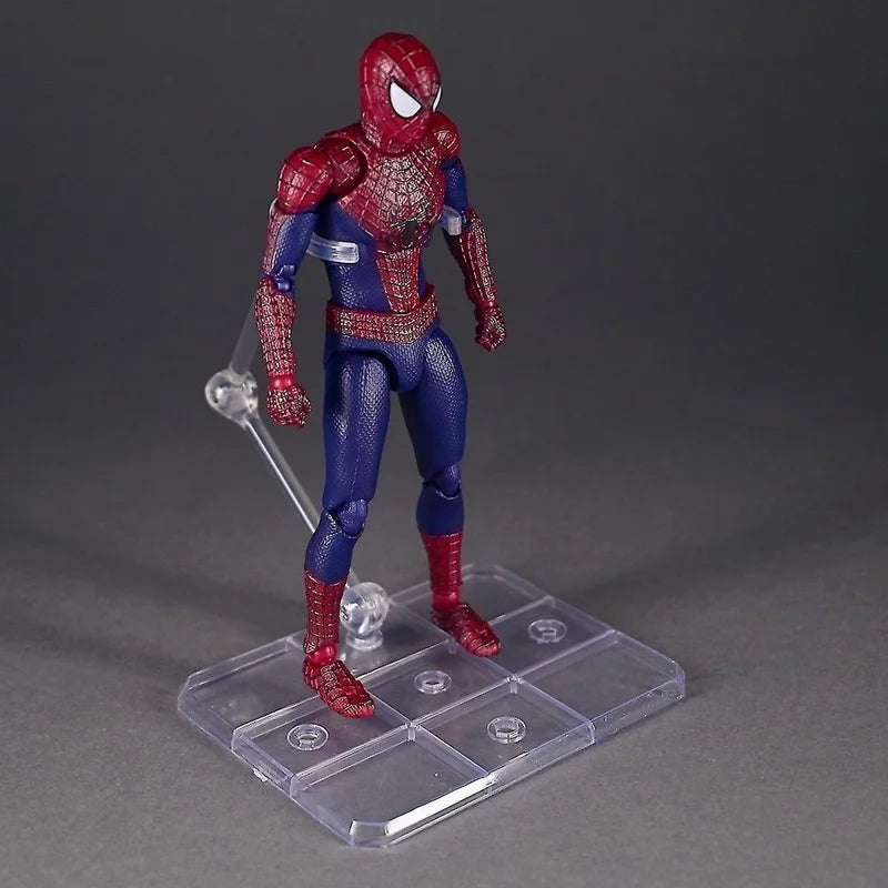 Action Figure - Spider-Man Andrew Garfield Amazing Spider-Man 2 Collectible Toy with Replaceable Heads & Hands