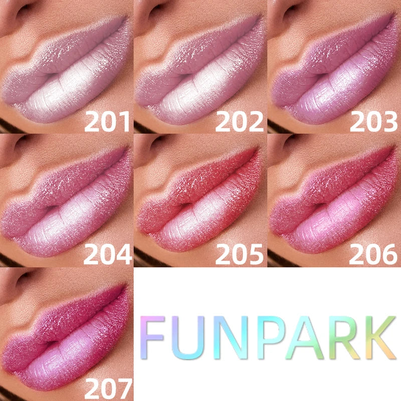 Colorful Glitter Metallic Velvet Lipstick Waterproof Long Lasting Lip Tint
