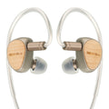 SIVGA Que 10mm Beryllium Diaphragm In-Ear Wired Earphones White Maple Wood