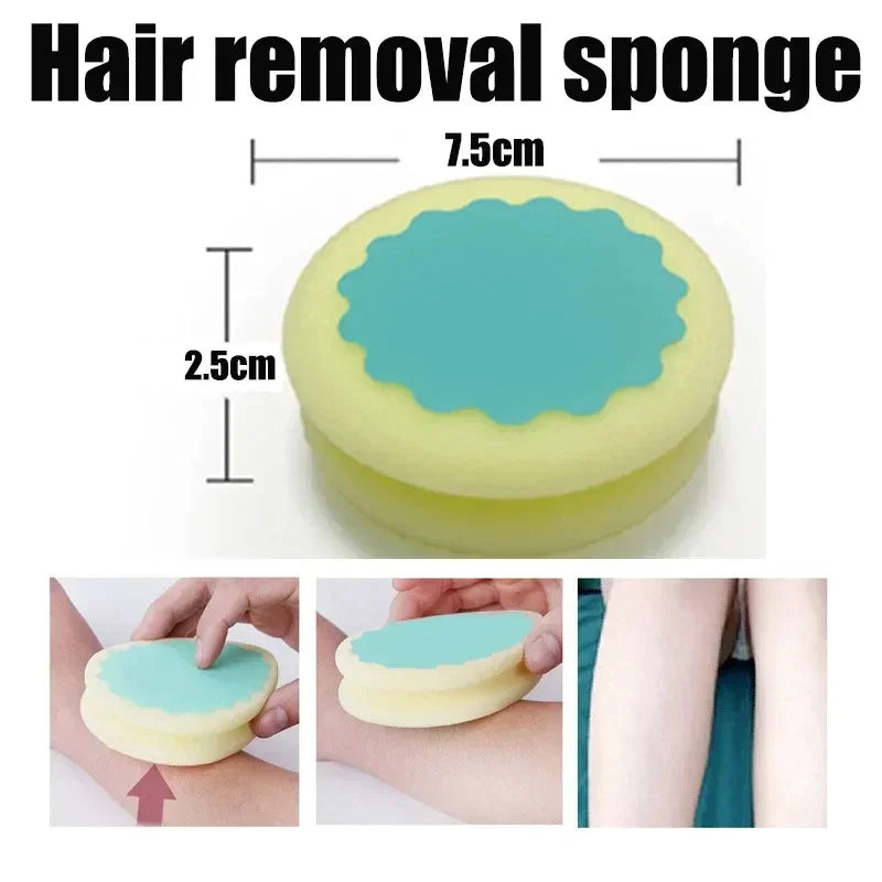 Painless Crystal Hair Eraser for Body & Facial Hair Removal - Reusable & Eco-Friendly