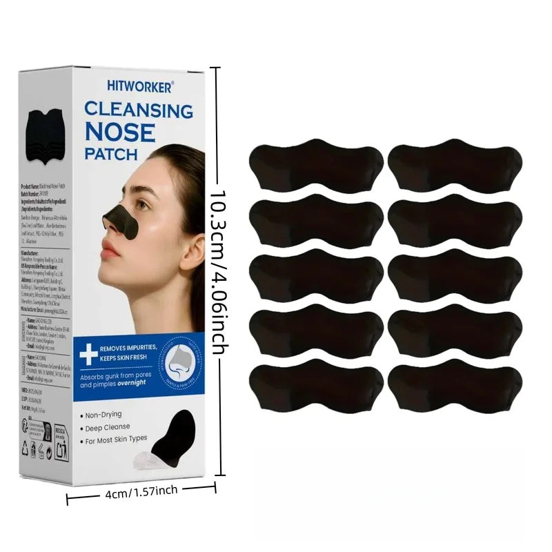 Alcohol-Free Nose Cleaning Strips - Deep Pore Cleansing & Oil Removal
