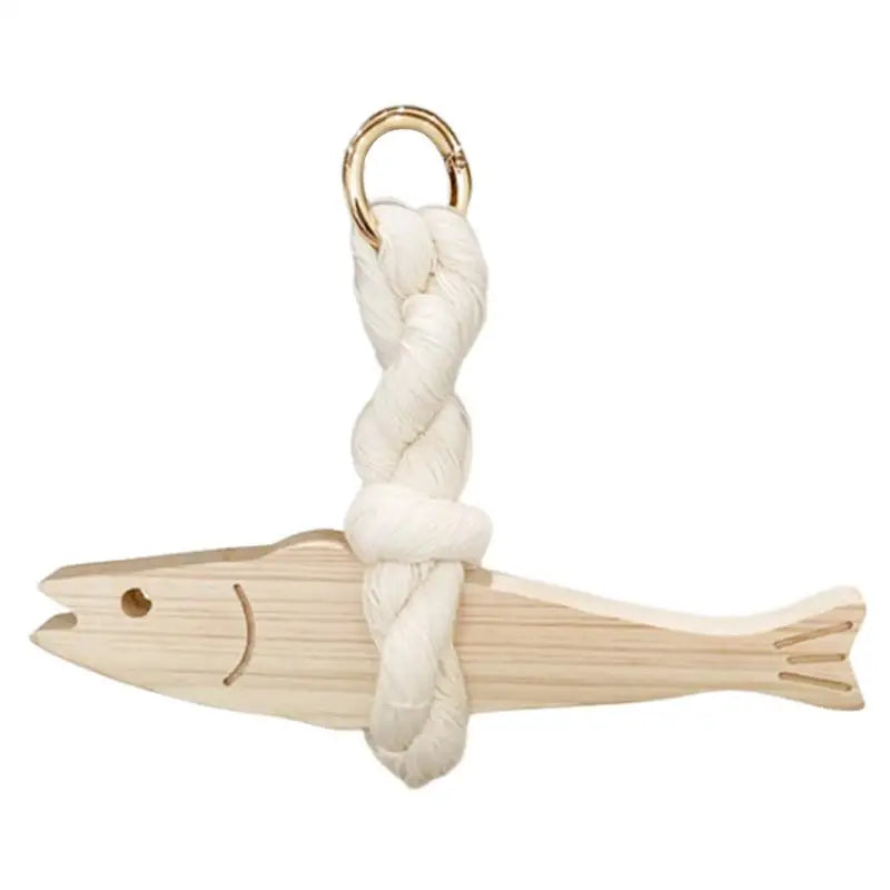 Fish Car Ornament Pollack Wall Art Wooden Door Pendant Hangable Decor
