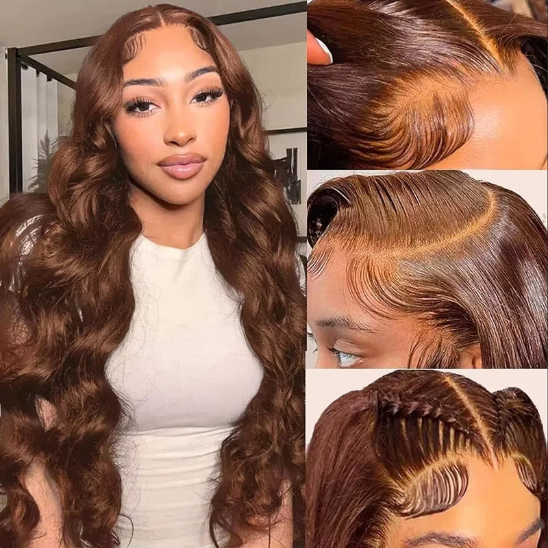 HD Lace Front Human Hair Wigs 46 Inch Body Wave Human Hair Wig for Women