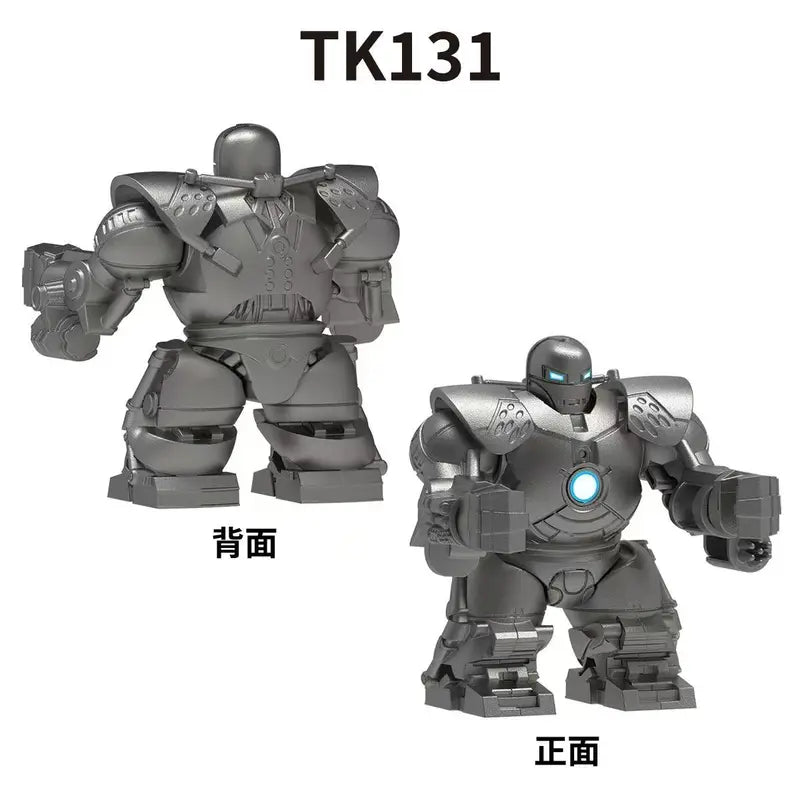 Superhero Building Blocks Action Figures Set - Movable Collectible Toys for Kids