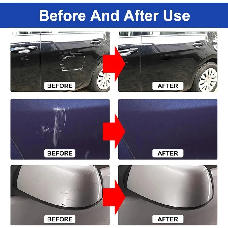 Car Scratch Remover Kit - Paint Care & Swirl Repair Tools for Auto Body