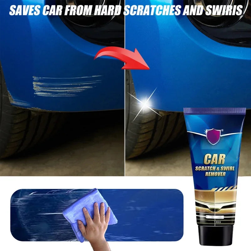 Car Scratch and Swirl Remover Kit - Auto Polishing Repair Tool for Vehicle Care
