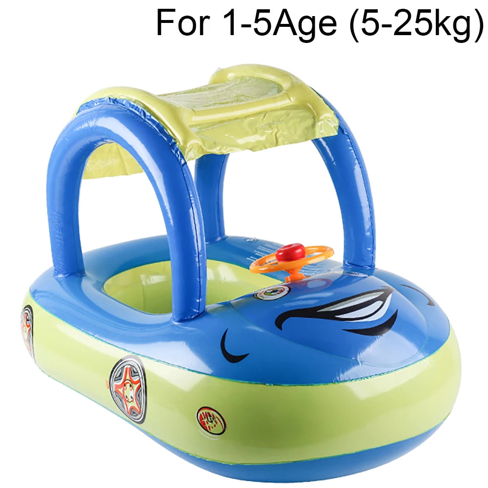 Car Shape Pool Float for Adults and Teens - Beach & Pool Toys, Durable Lounger