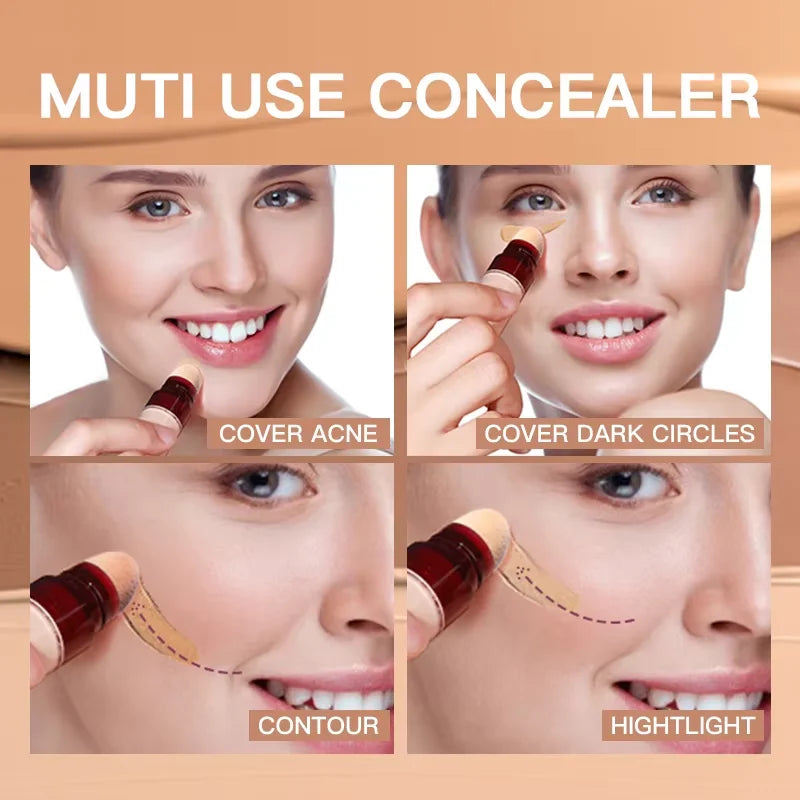 Multi-Purpose Concealer Sponge Head for Dark Circles Blemishes & Skin Tone
