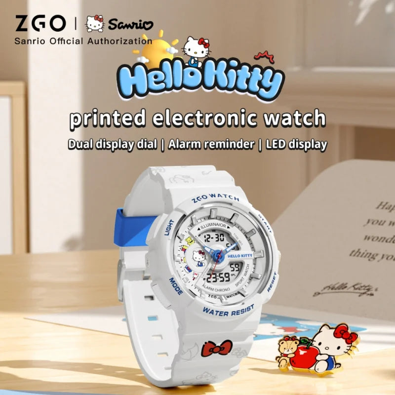 Digital Sports Watch for Women Men Waterproof Dual-Display Multi-Functional Gift