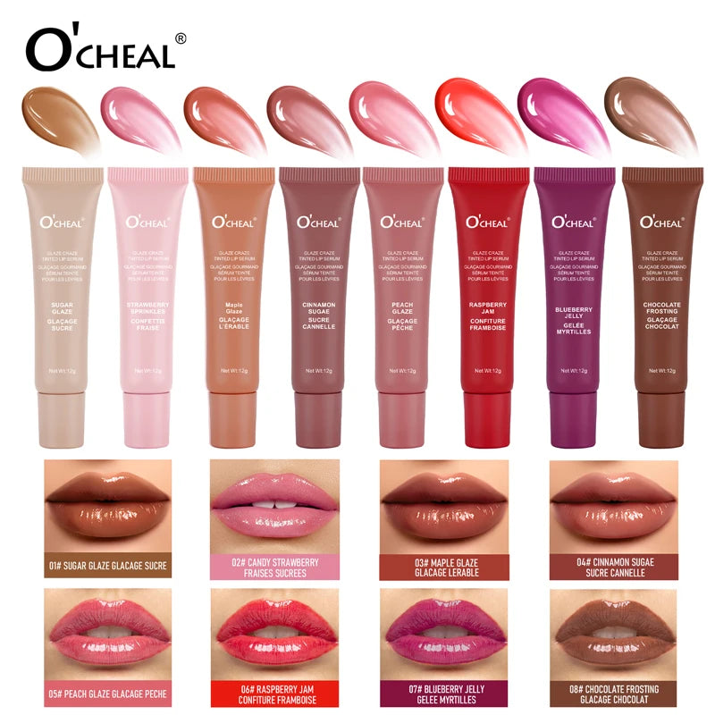 Moisturizing Lip Gloss with Durable Color Locking - Multi Color Options, Ideal Holiday Gift