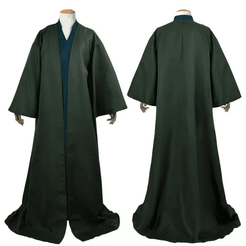 Costume Cloak Cape for Wizard Harry Voldemort Dumbledore Halloween Cosplay