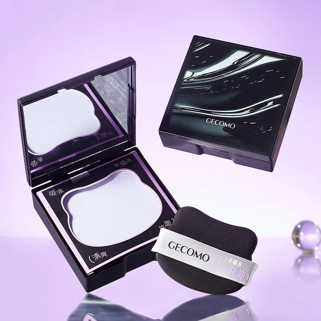 150Pcs Facial Oil-Absorbing Blotting Papers with Case & Puff for Makeup & Oil Control