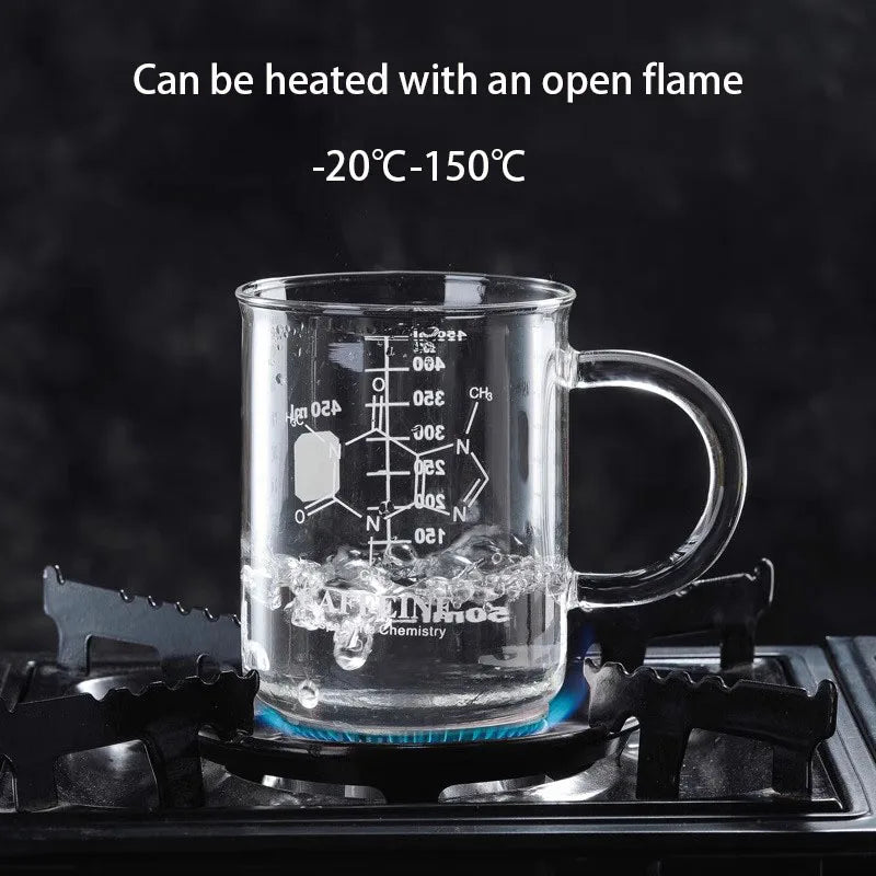 450ml High Borosilicate Glass Measuring Cup with Handle for Kitchen